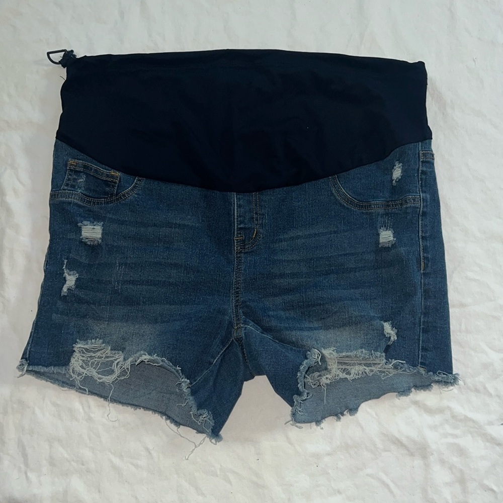 Shein Maternity distressed Jeans